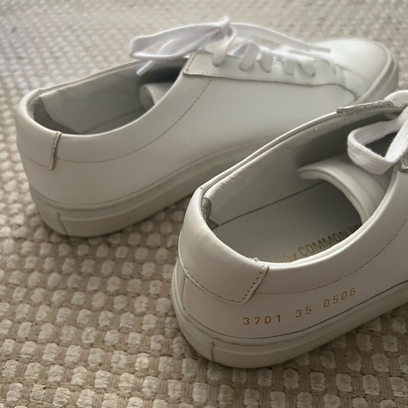 Common Projects Original Achilles White Sneakers - Picture 5 of 6